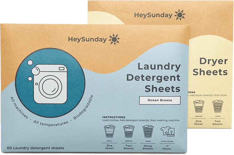 Laundry Detergent & Dryer Sheets Kit - Ocean Breeze